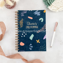 Personalized A5 Daily Planner Notebook